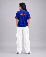 Tricolour Blue Dri-Fit Performance T-Shirt | 180 GSM | Tricolour India Edition