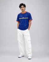 Tricolour Blue Dri-Fit Performance T-Shirt | 180 GSM | Tricolour India Edition