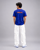 Tricolour Blue Dri-Fit Performance T-Shirt | 180 GSM | Tricolour India Edition