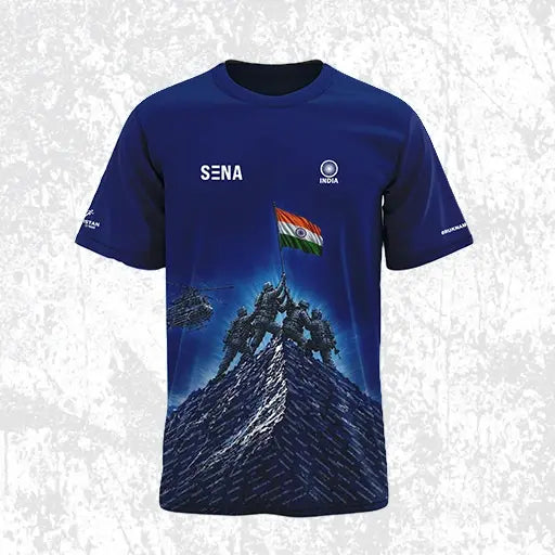 Kargil Soldier Tribute T-shirt | Wear the Names of 527 Bravehearts