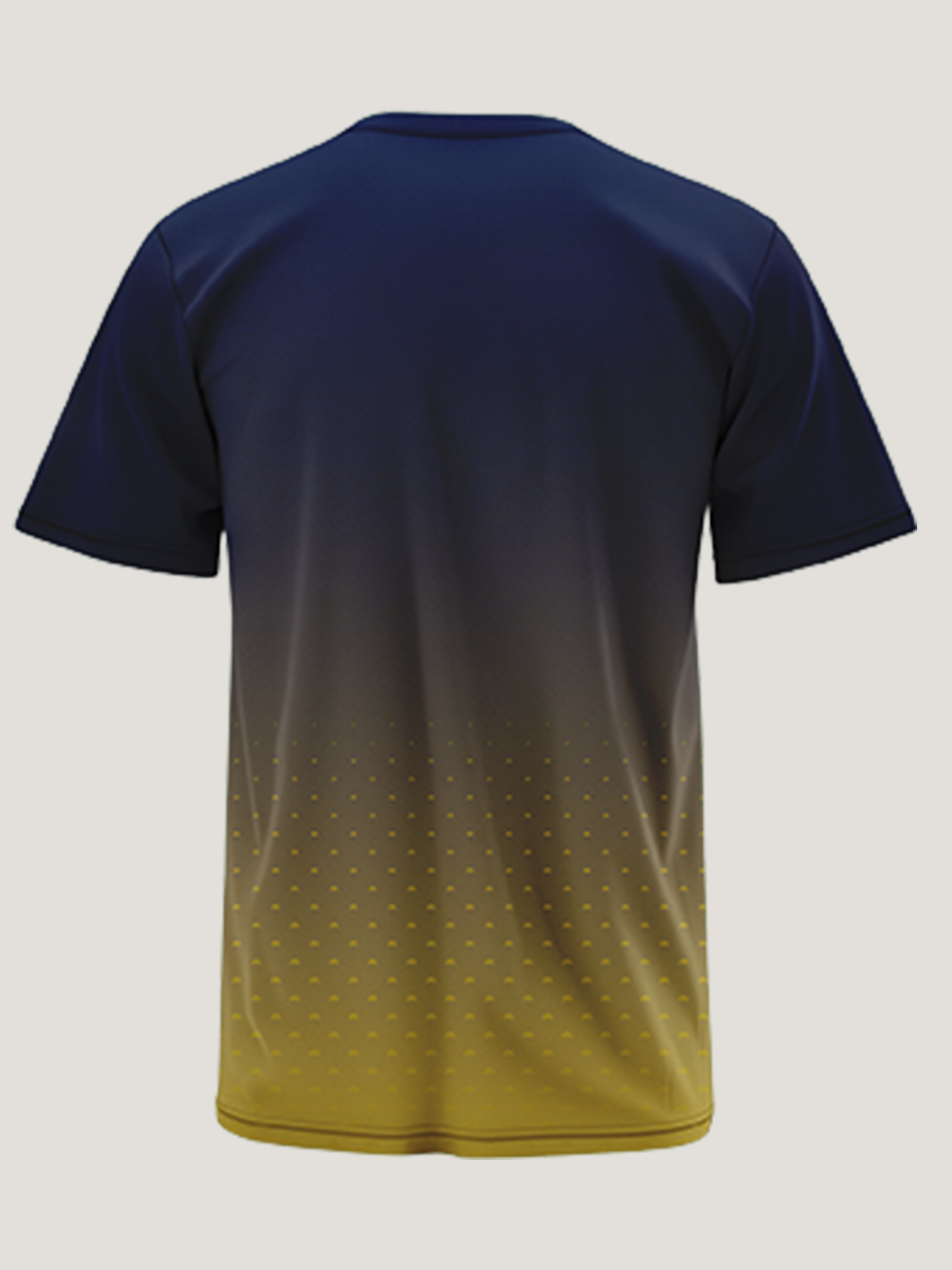 Patriotic Soldier Print Navy Yellow Dri Fit T-Shirt | High-Performance Athleisure Tee