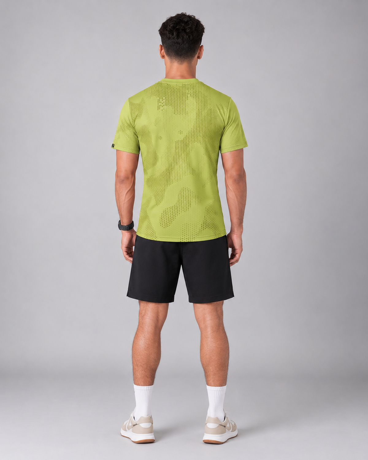 SENA Light Green Camouflage T-Shirt