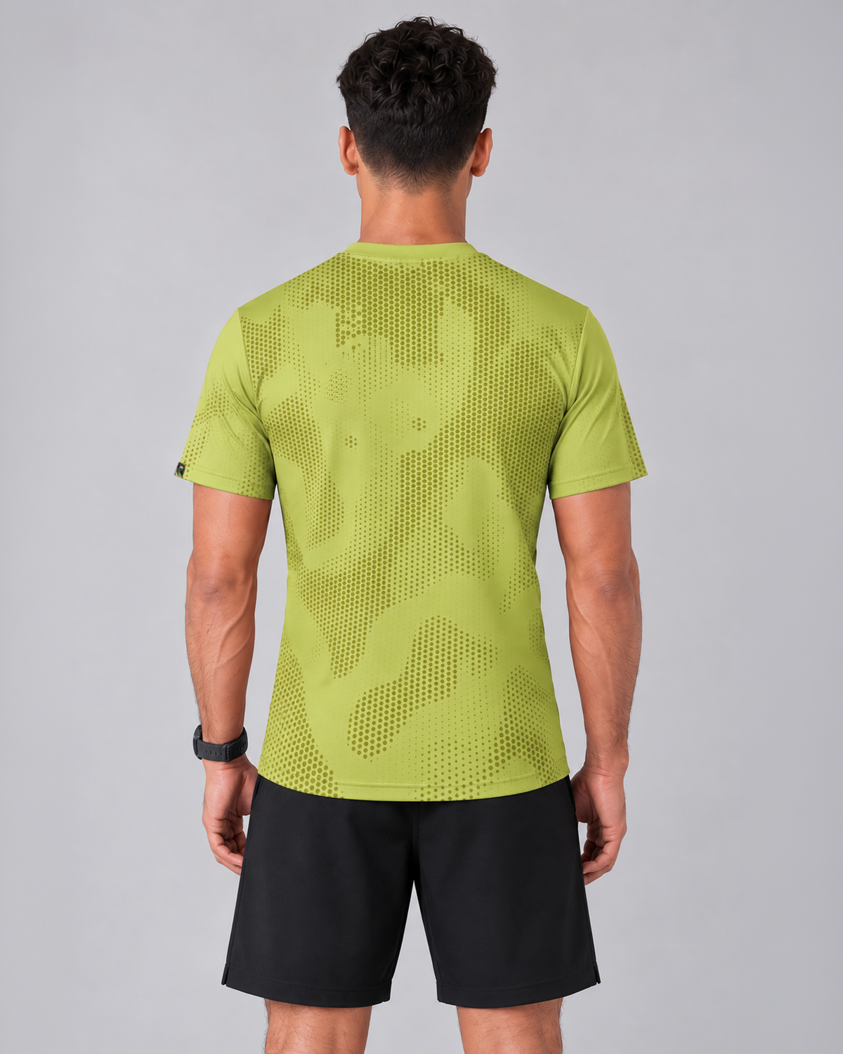 SENA Light Green Camouflage T-Shirt