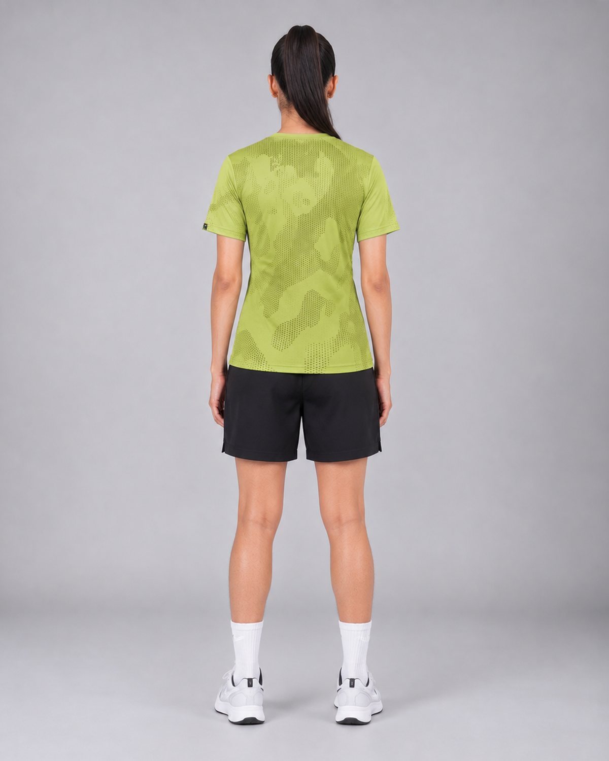 SENA Light Green Camouflage T-Shirt