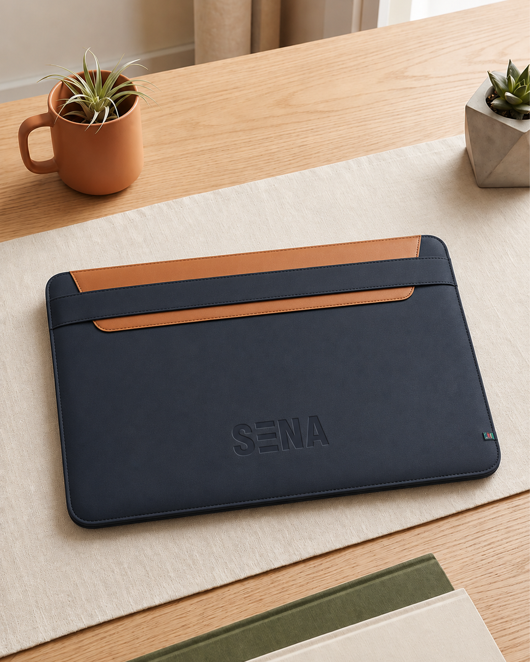 SENA Faux Leather Laptop Sleeve