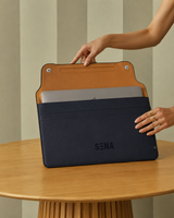 SENA Faux Leather Laptop Sleeve