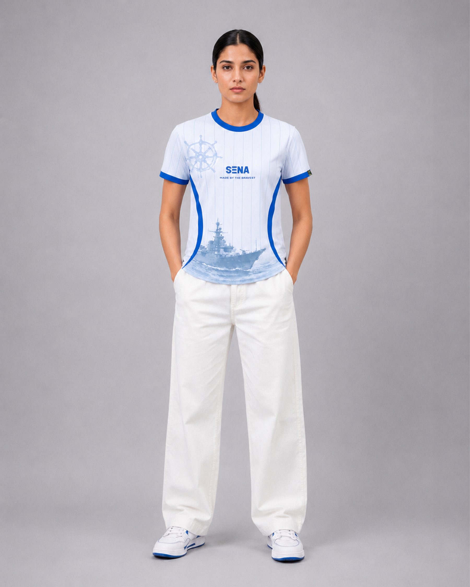 SENA Indian Navy High Performance T-Shirt