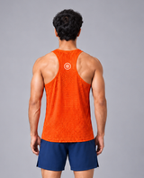 FITISTAN ORANGE PATTERENED TANK