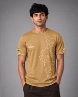 India Map Patriotic Soldierathon Dri Fit T-Shirt