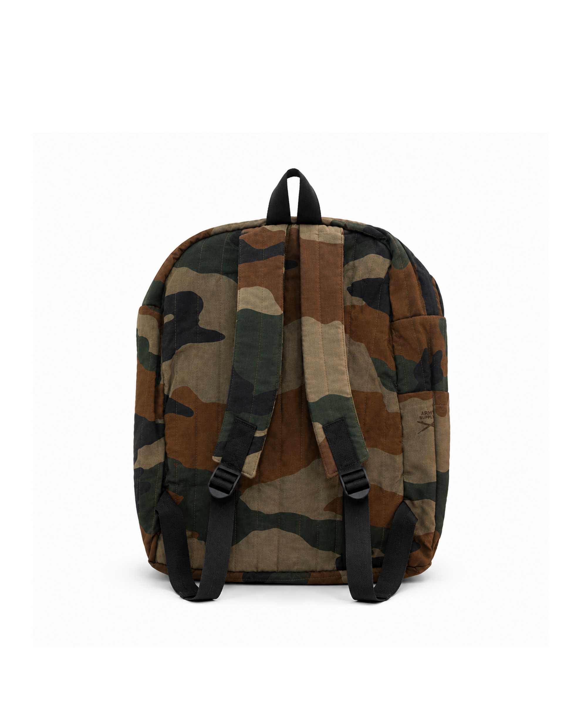 Army Print Backpack