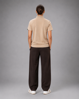 SENA Apex Beige Half-Zip Performance T-Shirt