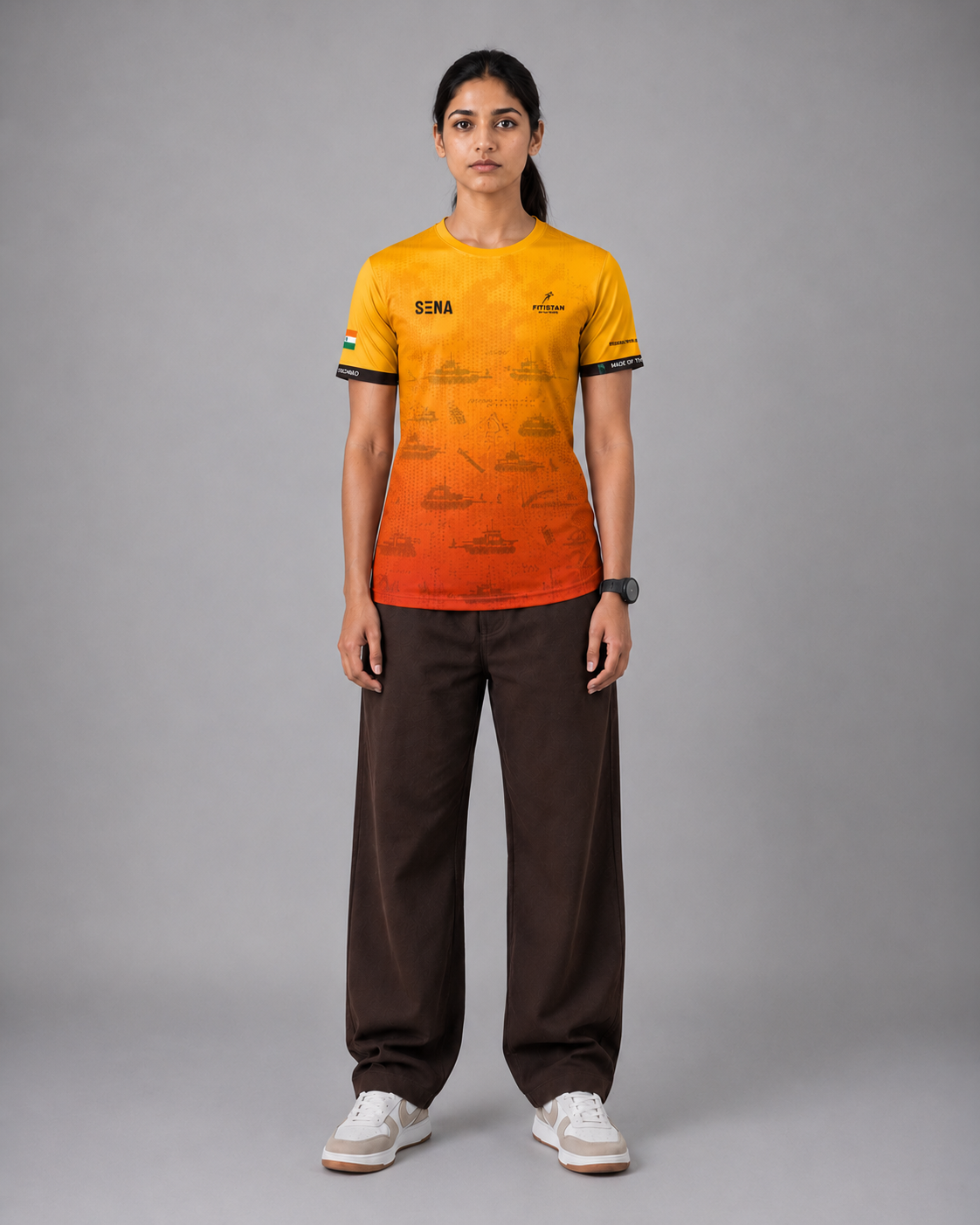 Shaheed Bhagat Singh Dri-fit T-Shirt | 180 GSM Dri-Fit | Bhagat Singh Edition by Fitistan