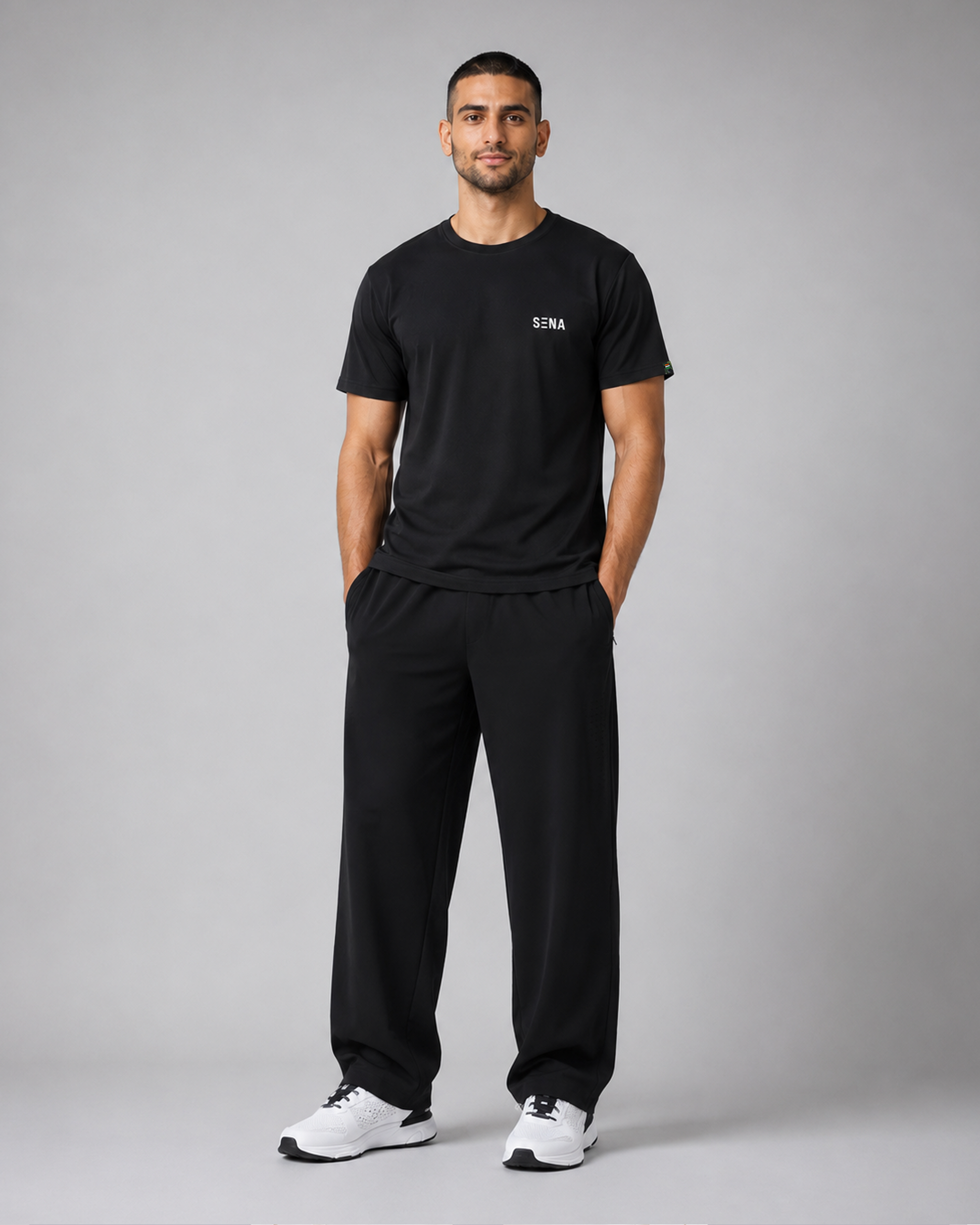 Plain Black Dri-Fit T-shirt