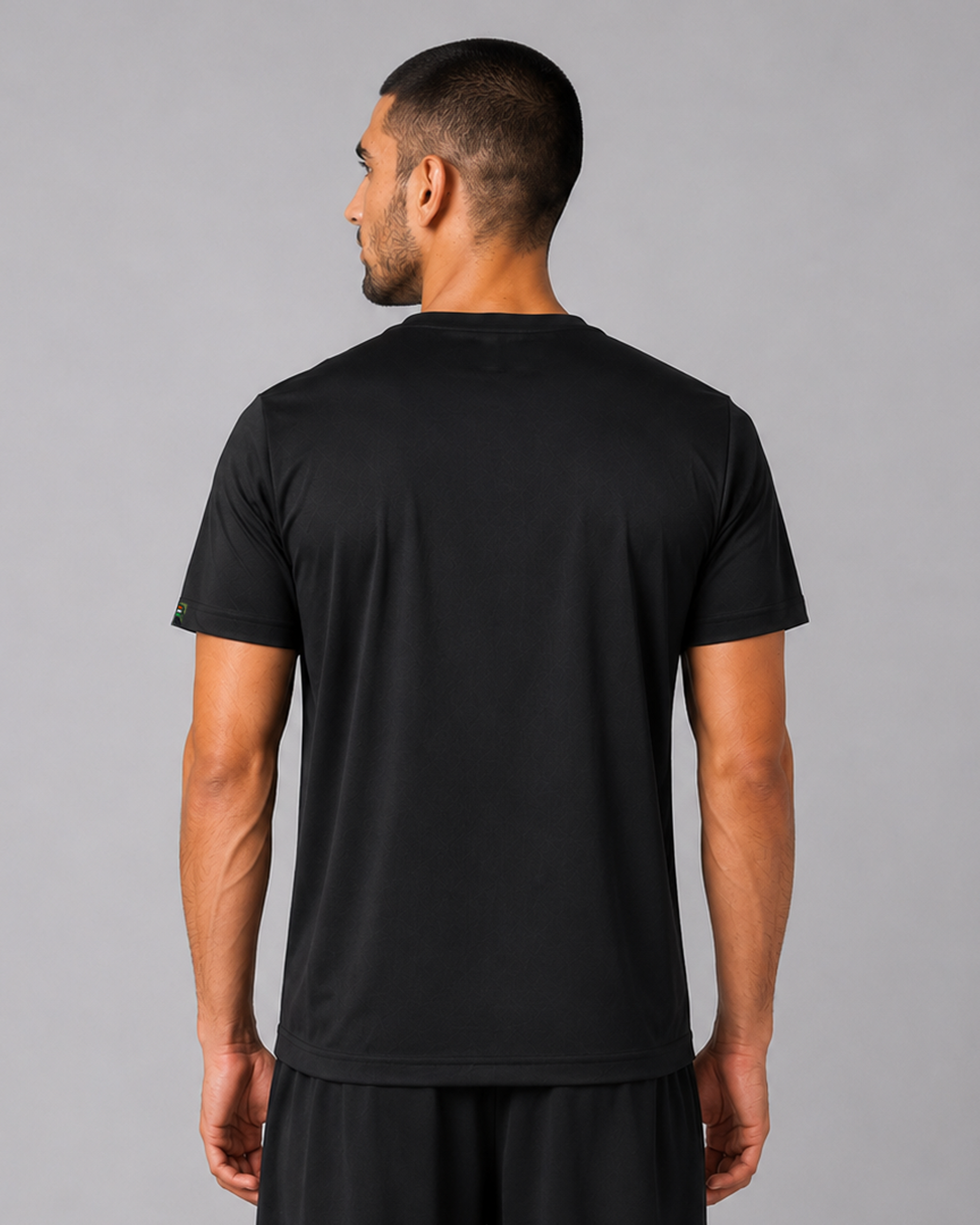 Plain Black Dri-Fit T-shirt