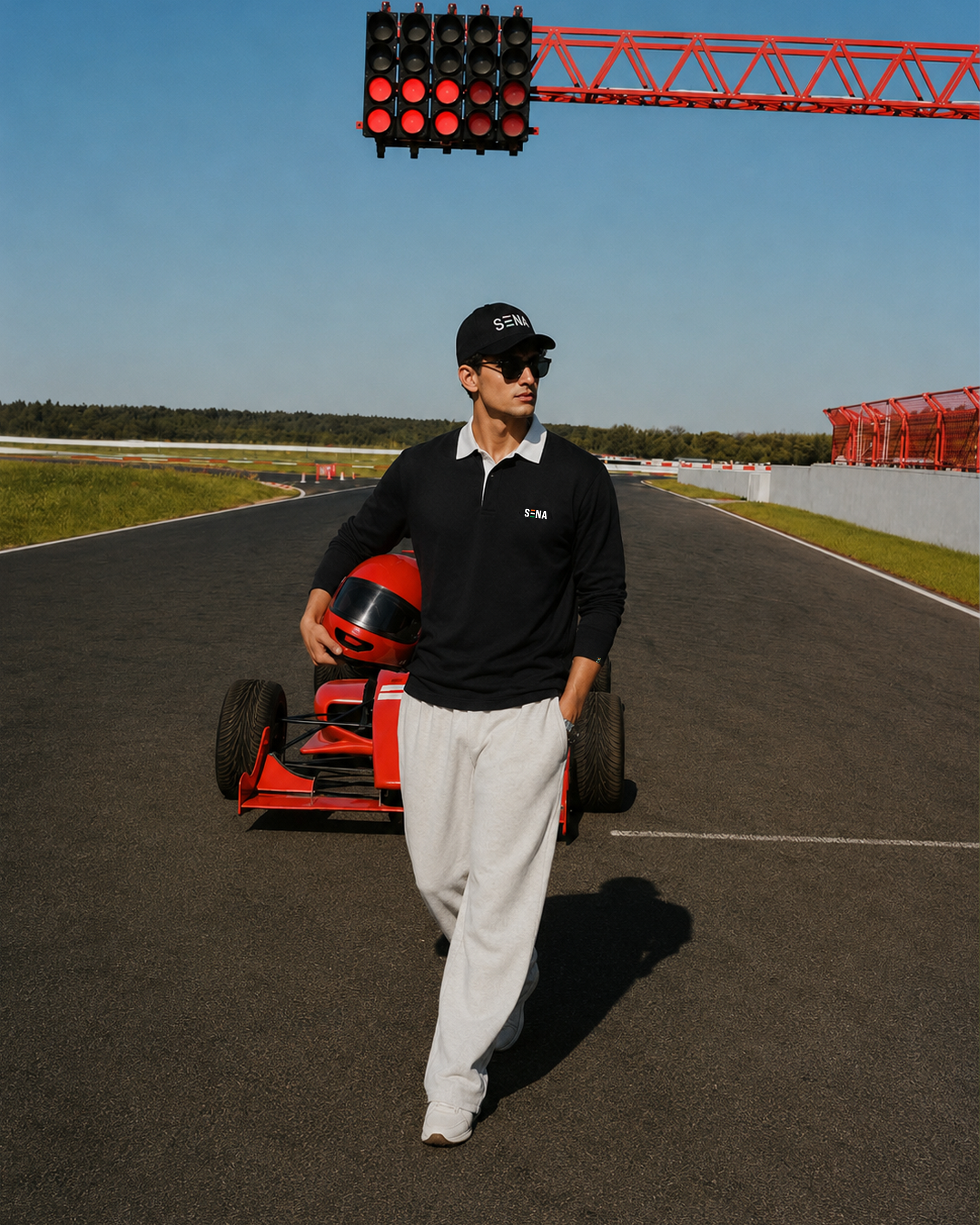 Father's Day Combo | Premium Polo T-Shirt + Tactical Crossbody Bag + Black Cotton Cap