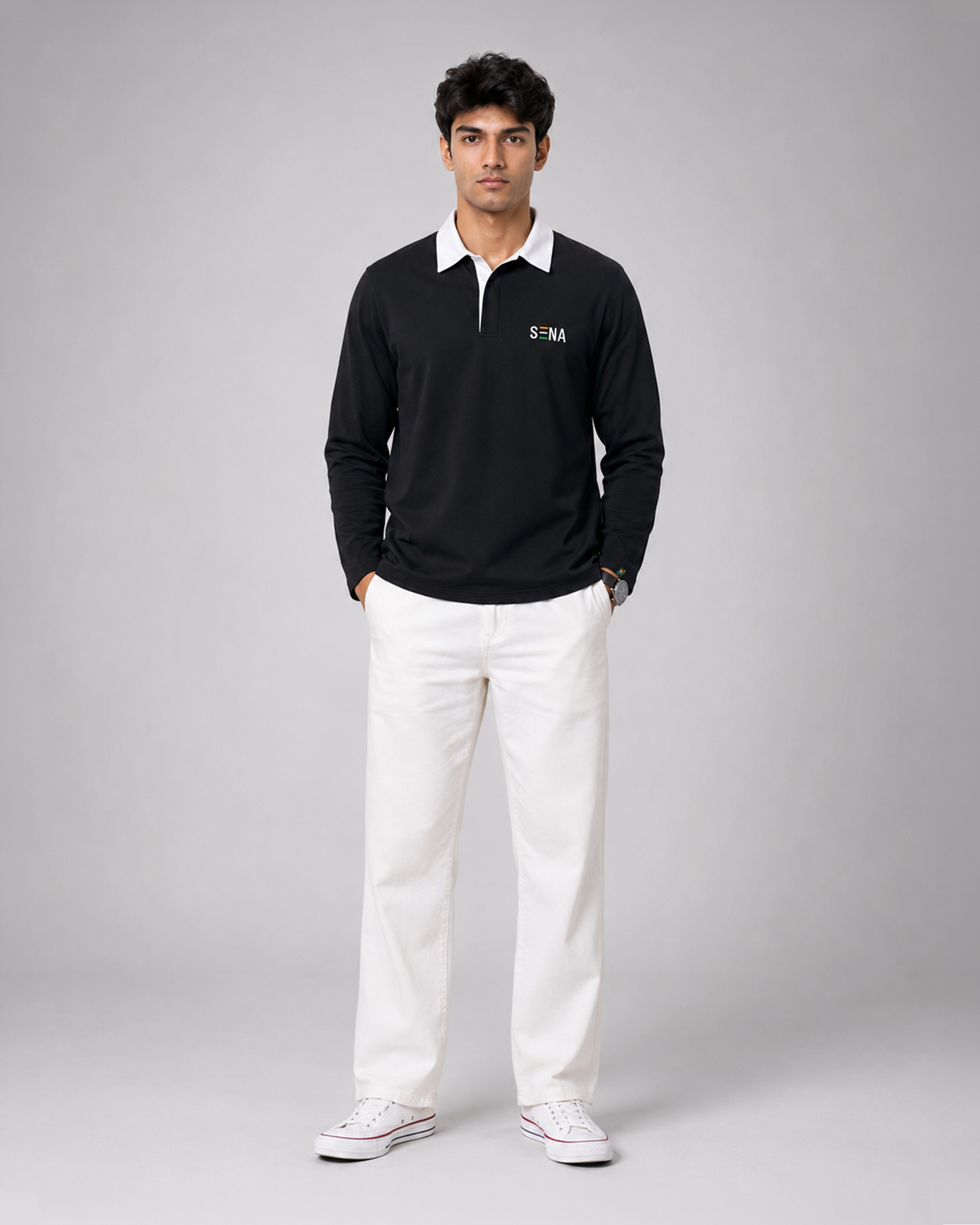 Father's Day Combo | Premium Polo T-Shirt + Tactical Crossbody Bag + Black Cotton Cap