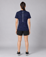 Blue Camo Reflective High Performance T-shirt