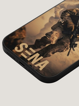 Combat Soldier Military iPhone Case | MagSafe Compatible Tactical War Cover
