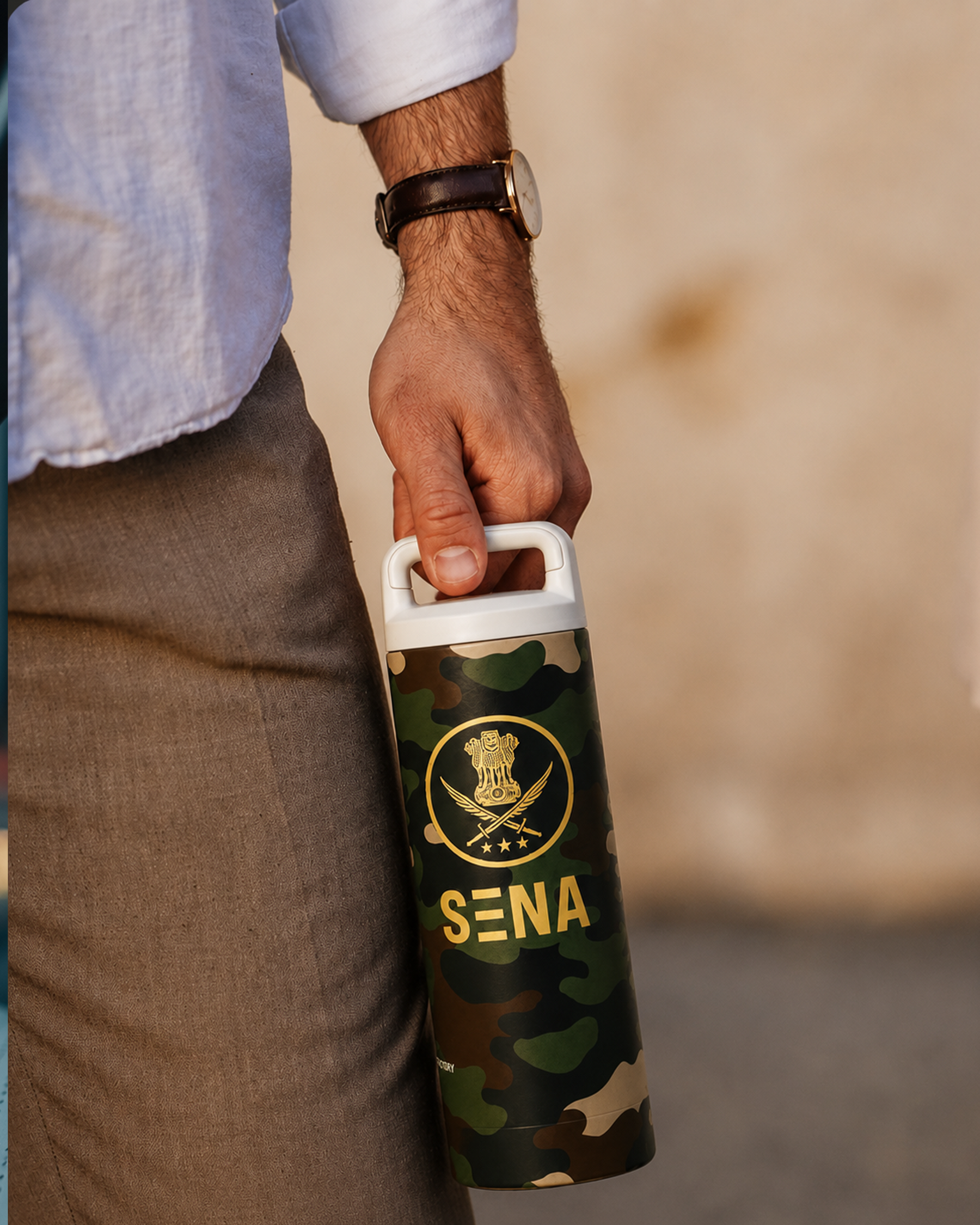 The Everyday Hero Pack | Balidaan Polo T-Shirt + Black Cotton Cap + Insulated Steel Bottle