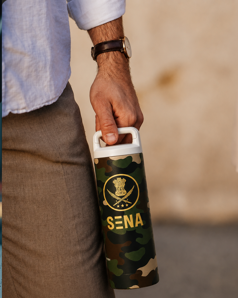 Insulated Camouflage Water Bottle