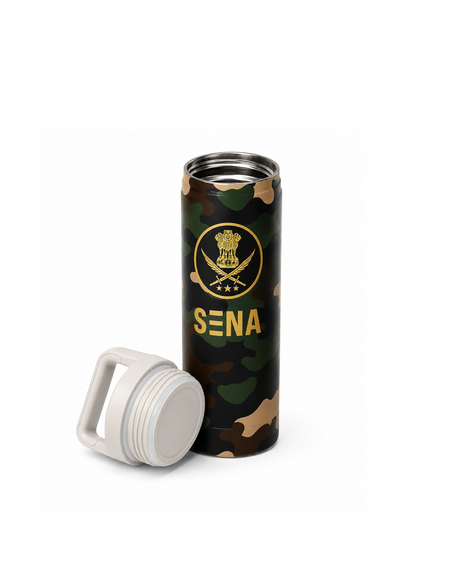 The Everyday Hero Pack | Balidaan Polo T-Shirt + Black Cotton Cap + Insulated Steel Bottle