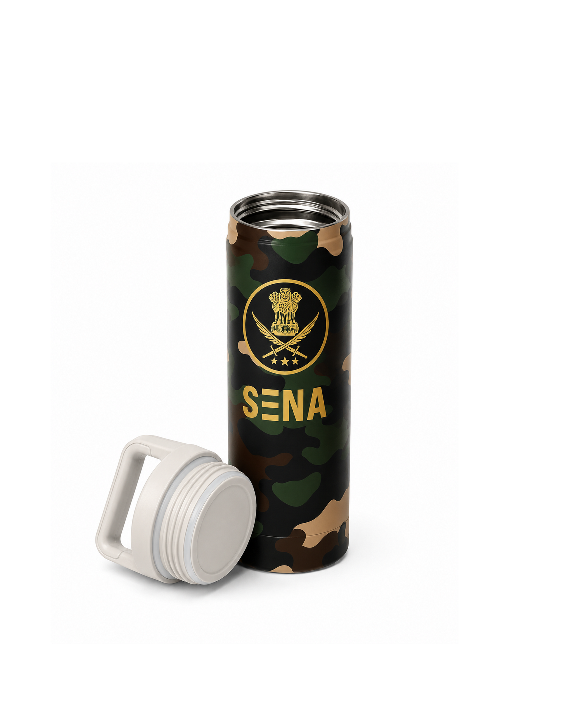 The Everyday Hero Pack | Balidaan Polo T-Shirt + Black Cotton Cap + Insulated Steel Bottle