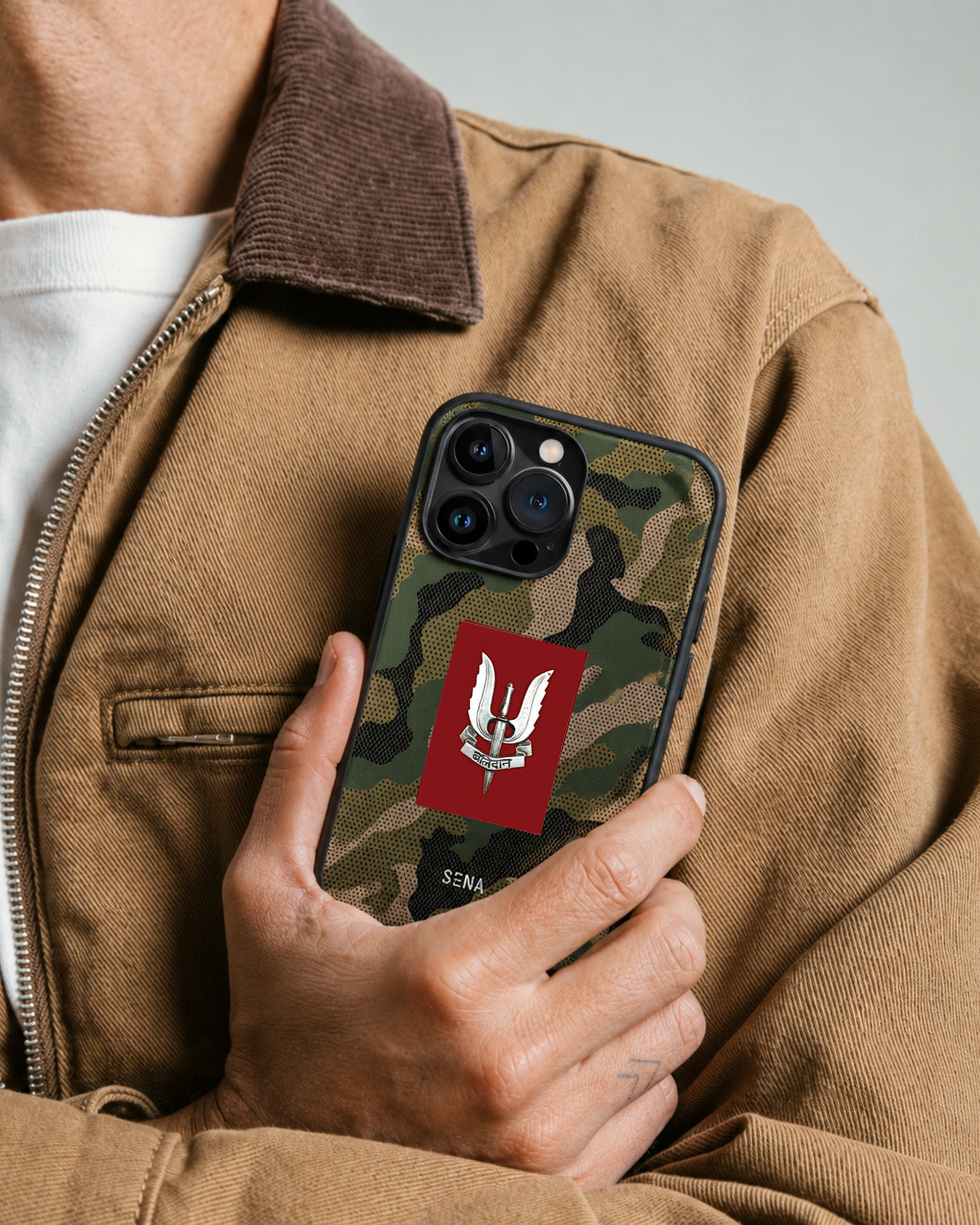 Balidaan MagSafe iPhone Case | Military Camo Para SF Edition | Rugged Phone Cover
