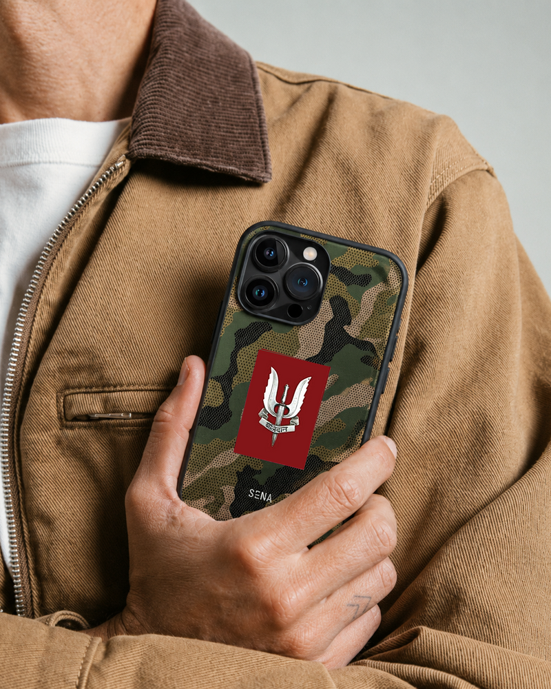 Balidaan MagSafe iPhone Case | Military Camo Para SF Edition | Rugged Phone Cover