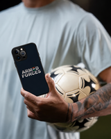 Armed Forces India Tricolour iPhone Case | MagSafe Compatible Navy Blue Cover