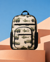 Army Print Backpack