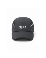 SENA Dark Grey Dri-Fit Cap | Premium NS Fabric | Activewear Hat