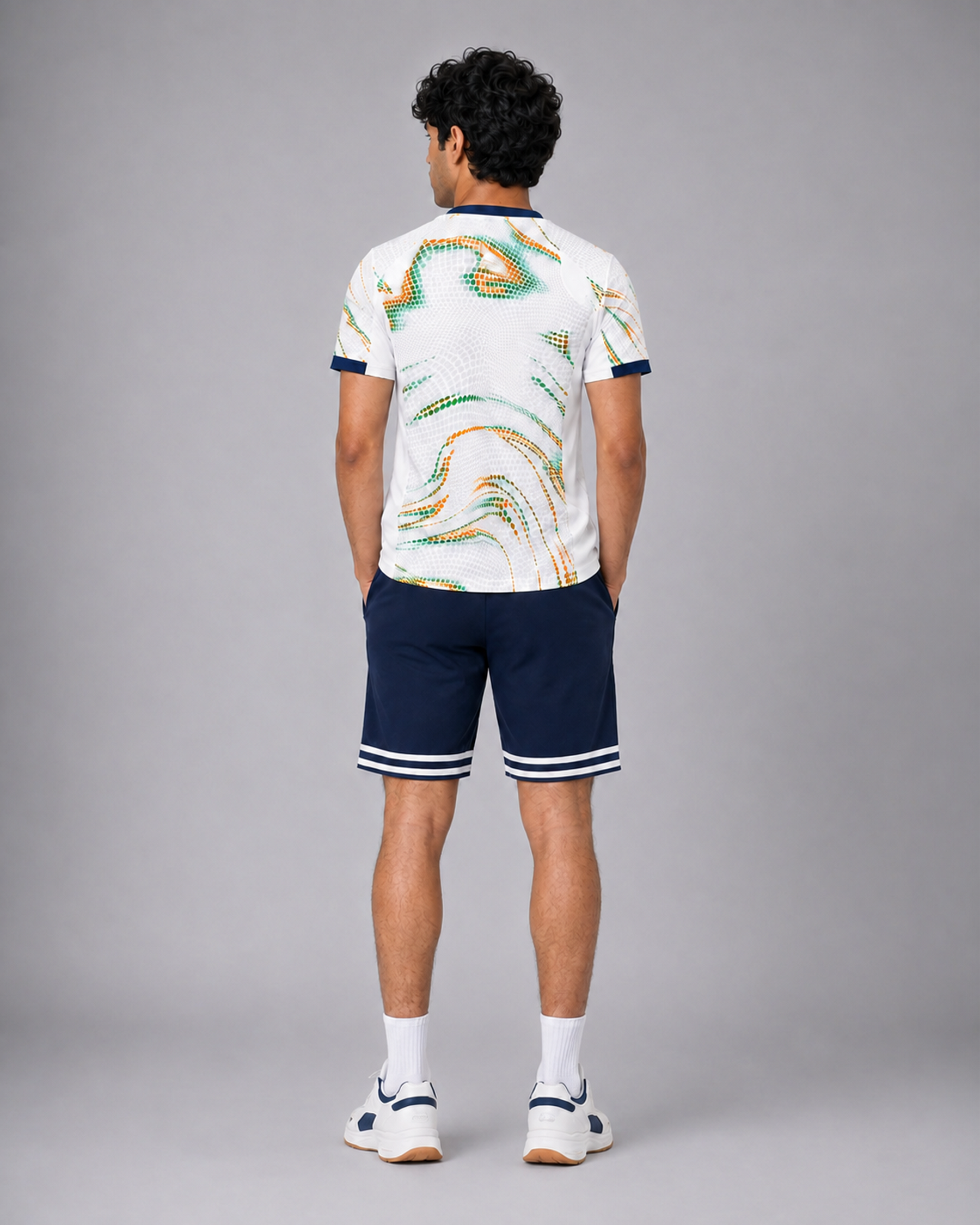 SENA Tricolour Patterned Performance T-Shirt
