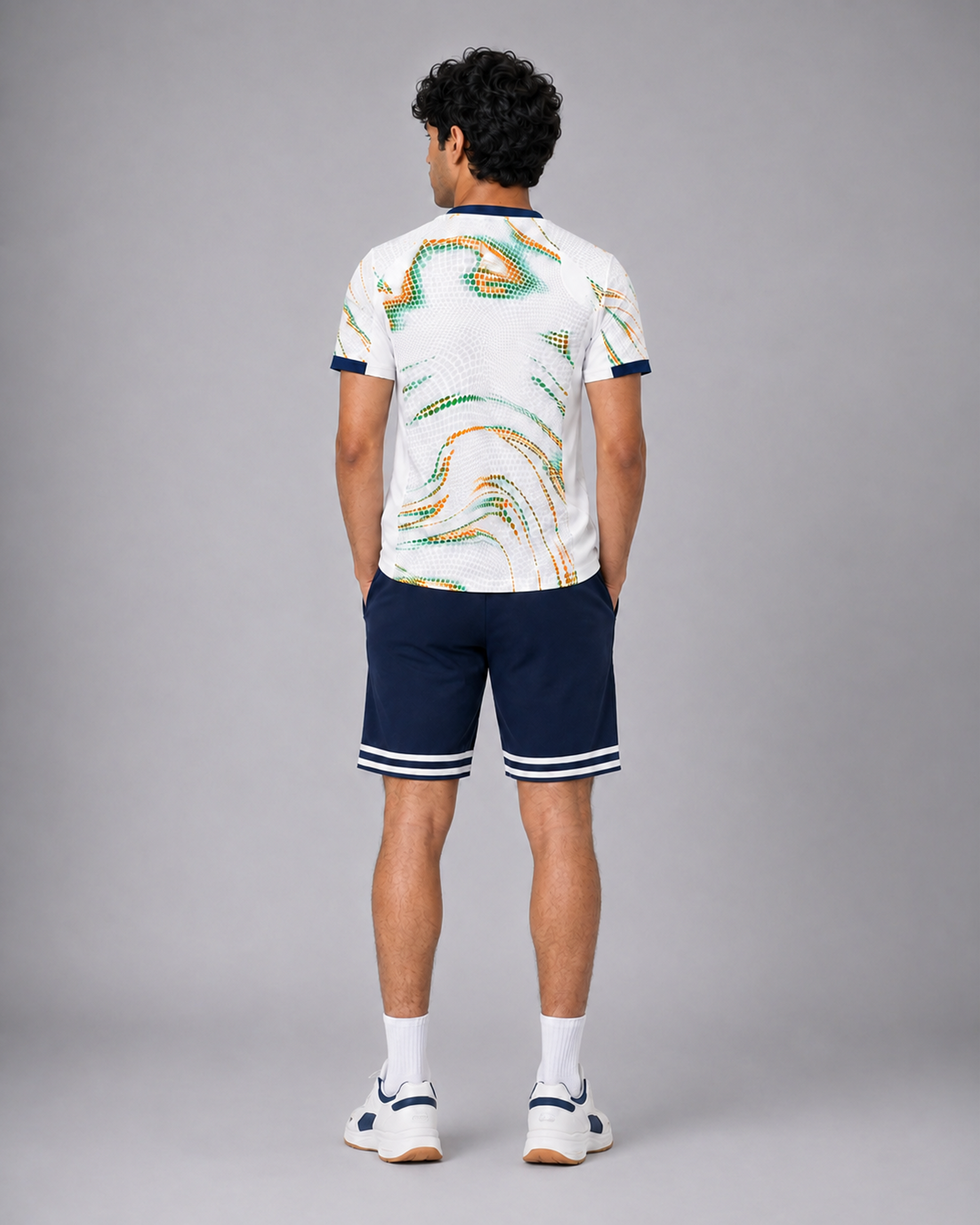 SENA Tricolour Patterned Performance T-Shirt