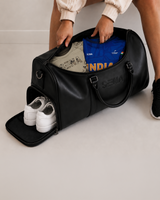 SENA Premium Leather Duffle Bag | Travel & Gym Gear | Weekend Cabin Bag