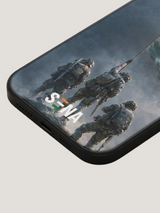 Indian Flag Soldier iPhone Case | MagSafe Compatible Patriotic Cover