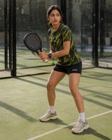 Green Army Camouflage Round Neck 180 GSM Dri-Fit T-Shirt | High-Performance Athleisure Tee