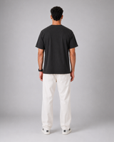 Strength Grit Determination T-Shirt | 220 GSM Cotton Sinker | Dark Grey Relaxed Fit Tee