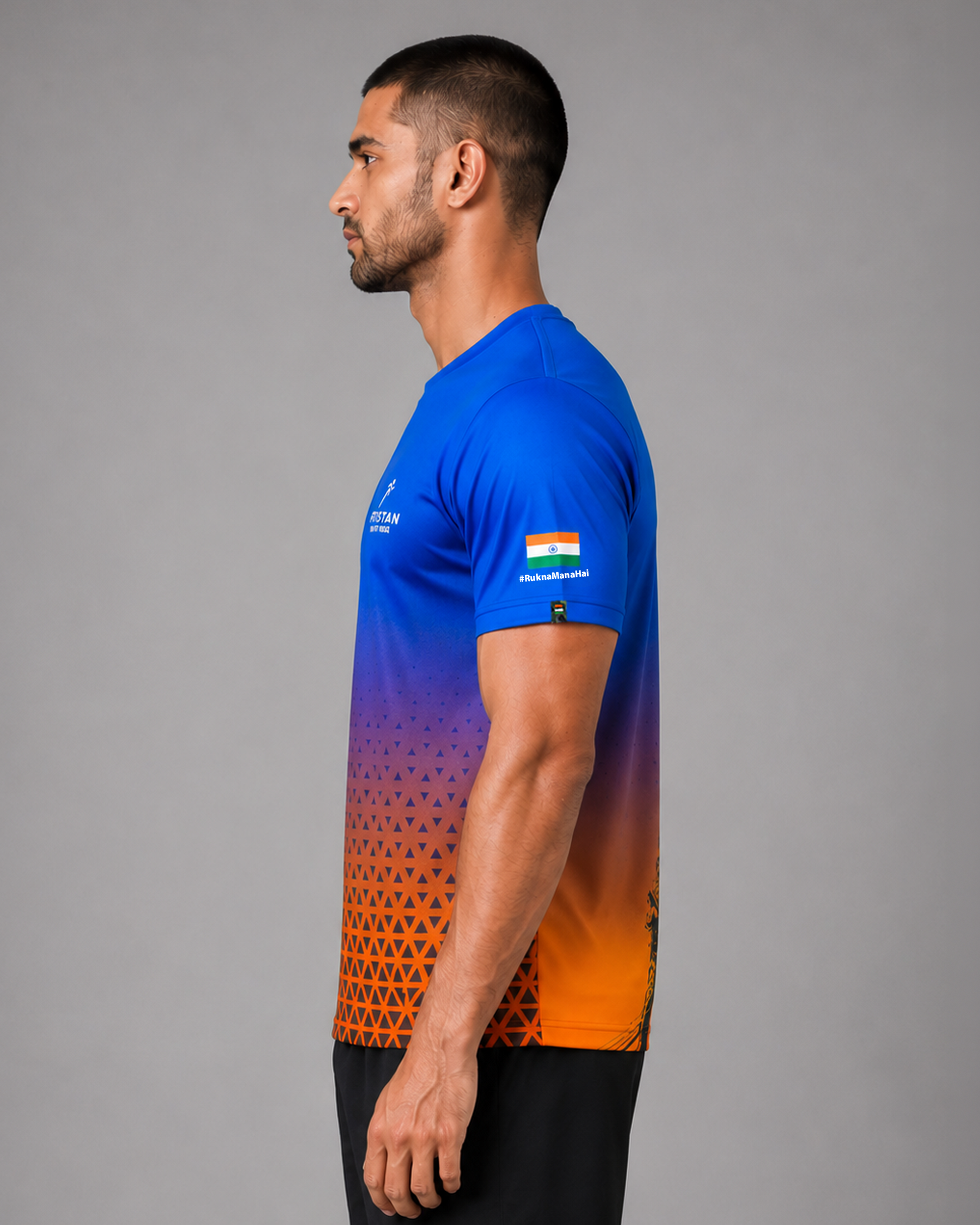 Artillery Gun Soldier Print Dri-Fit Soldierathon T-Shirt