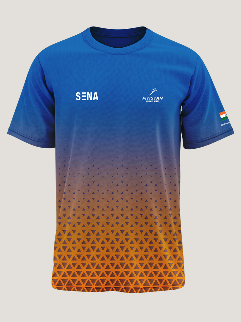 Official Hyderabad Soldierathon 2026 Marathon Athleisure T-Shirt | 180 GSM Dri-Fit | India Print Edition