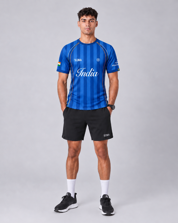 Blue India Soldierathon High Performance T-shirt
