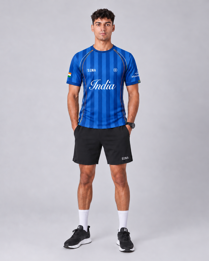 Blue India Soldierathon High Performance T-shirt