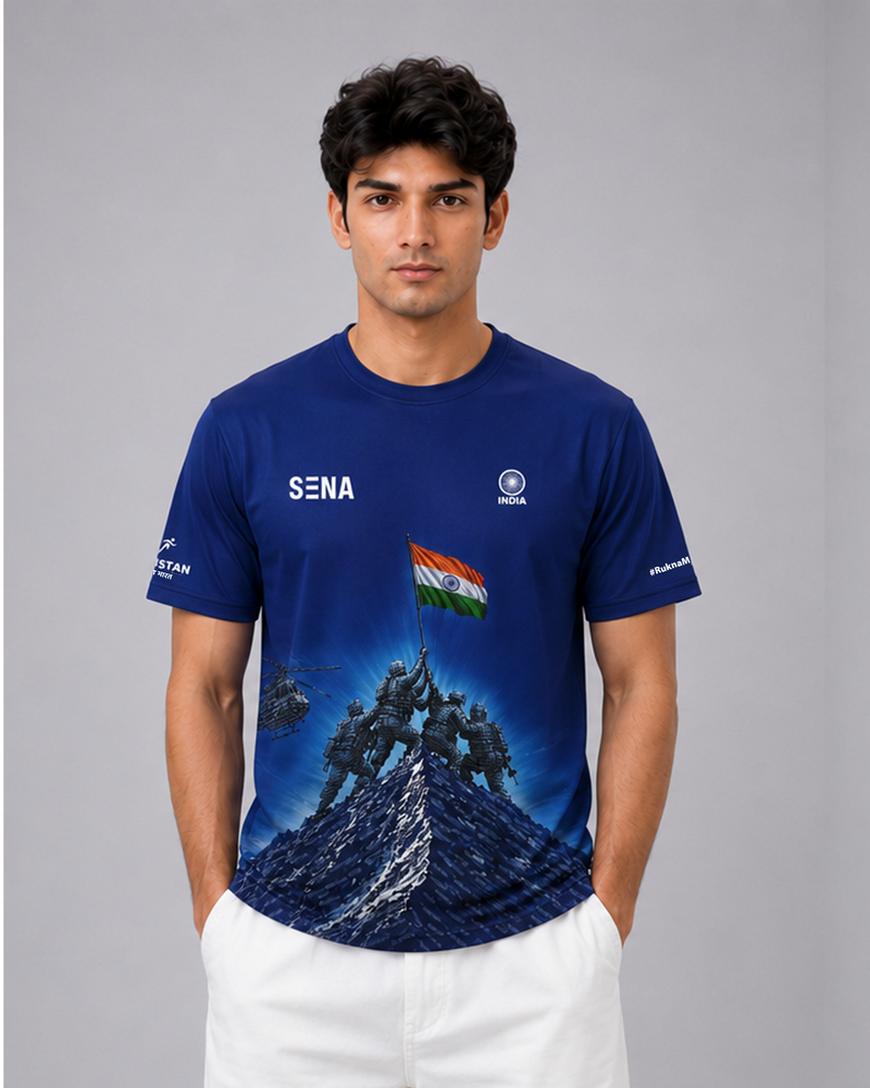 Kargil Soldier Tribute T-shirt | Wear the Names of 527 Bravehearts