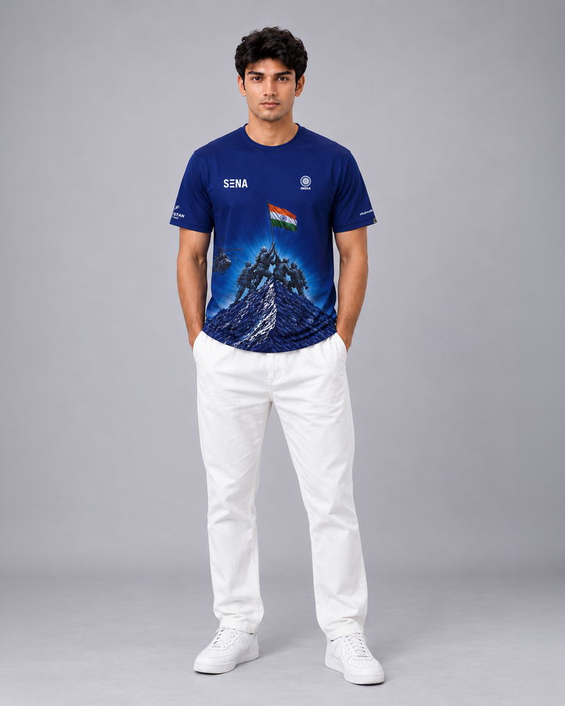 Kargil Soldier Tribute T-shirt | Wear the Names of 527 Bravehearts