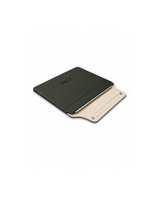 SENA Faux Leather Laptop Sleeve Green