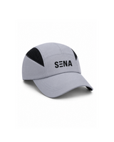 SENA Light Grey Dri-Fit Cap | Premium NS Fabric | Activewear Hat