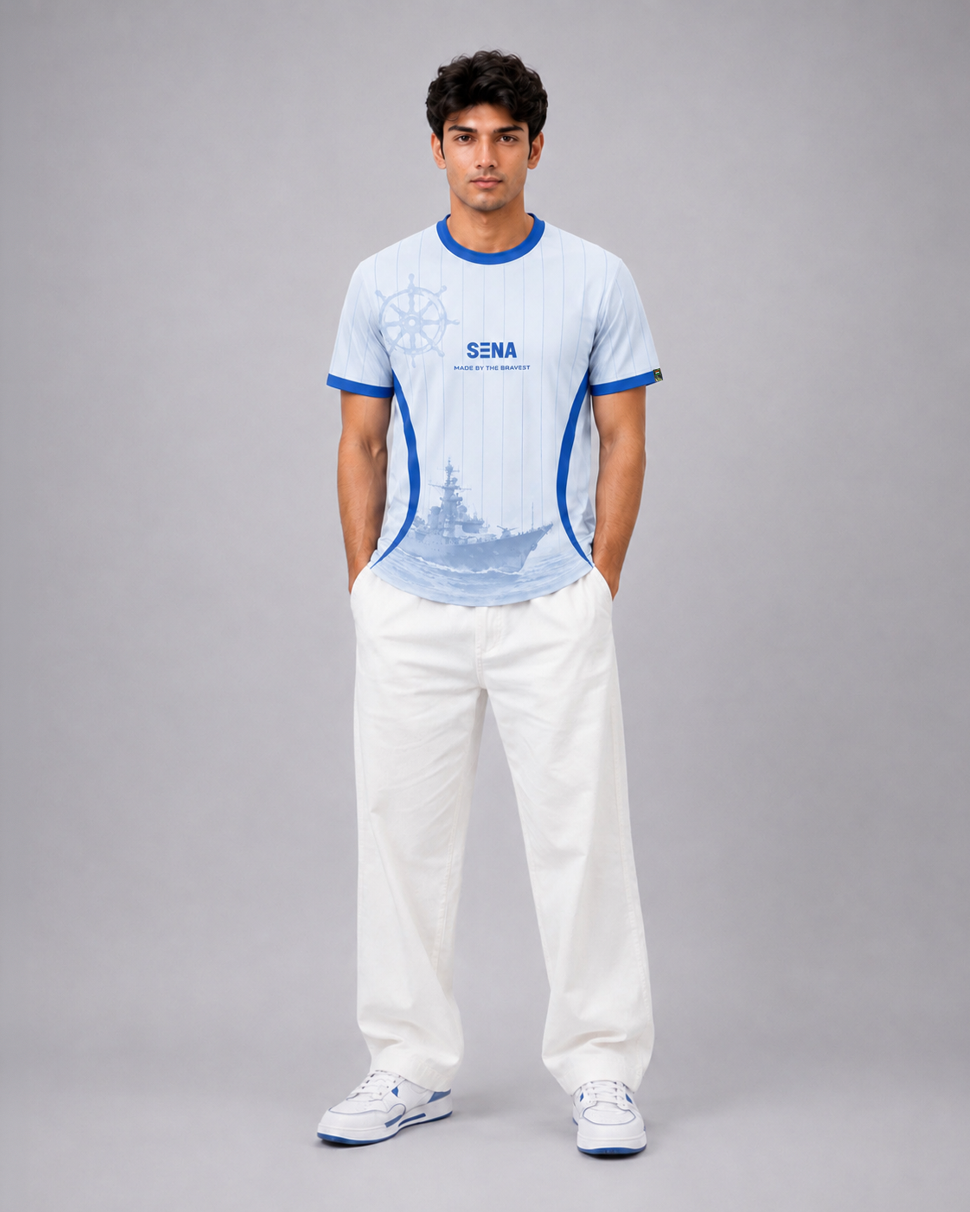 SENA Indian Navy High Performance T-Shirt