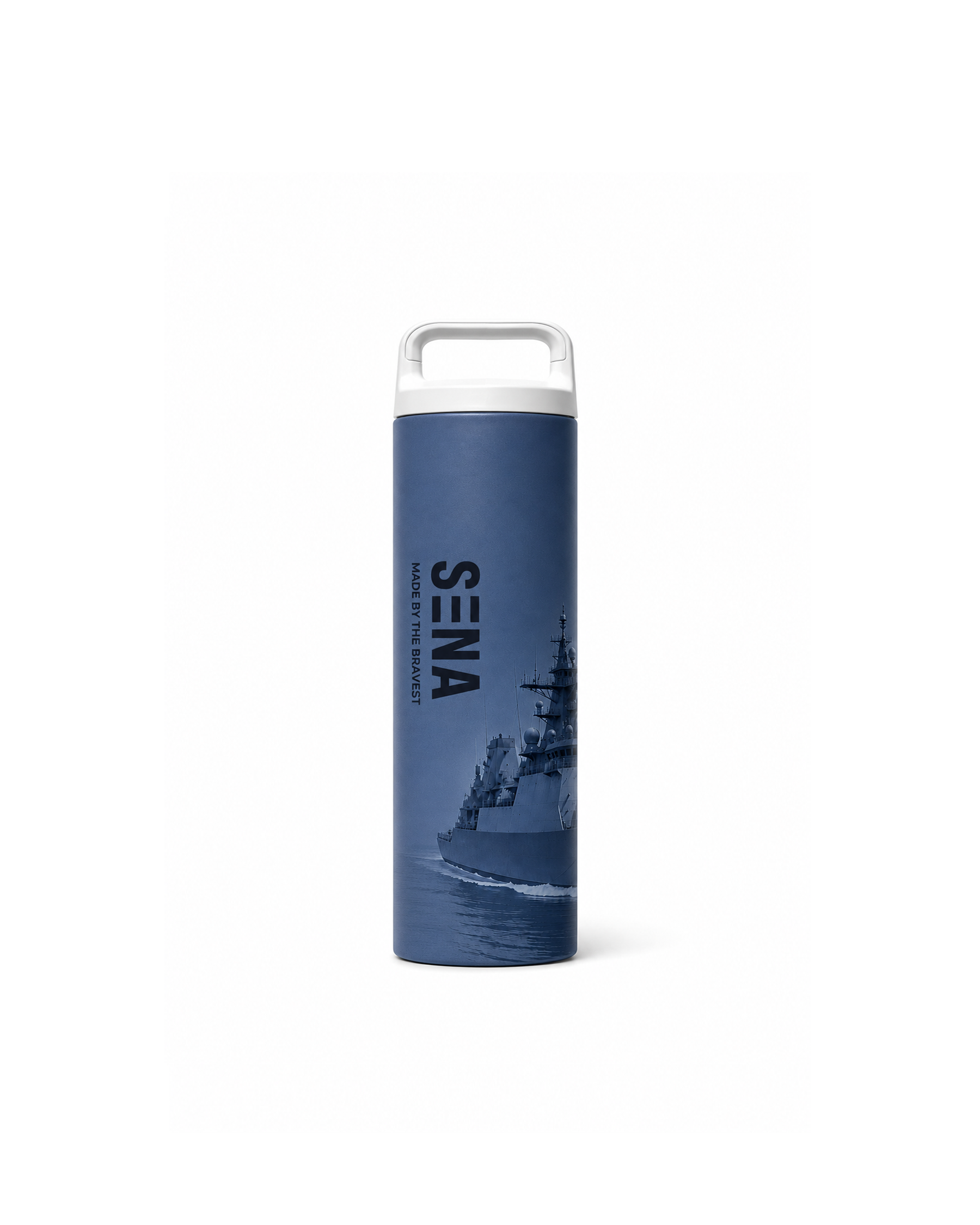 Insulated Navy Water Bottle