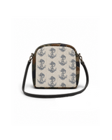 Navy Print Crossbody Bag