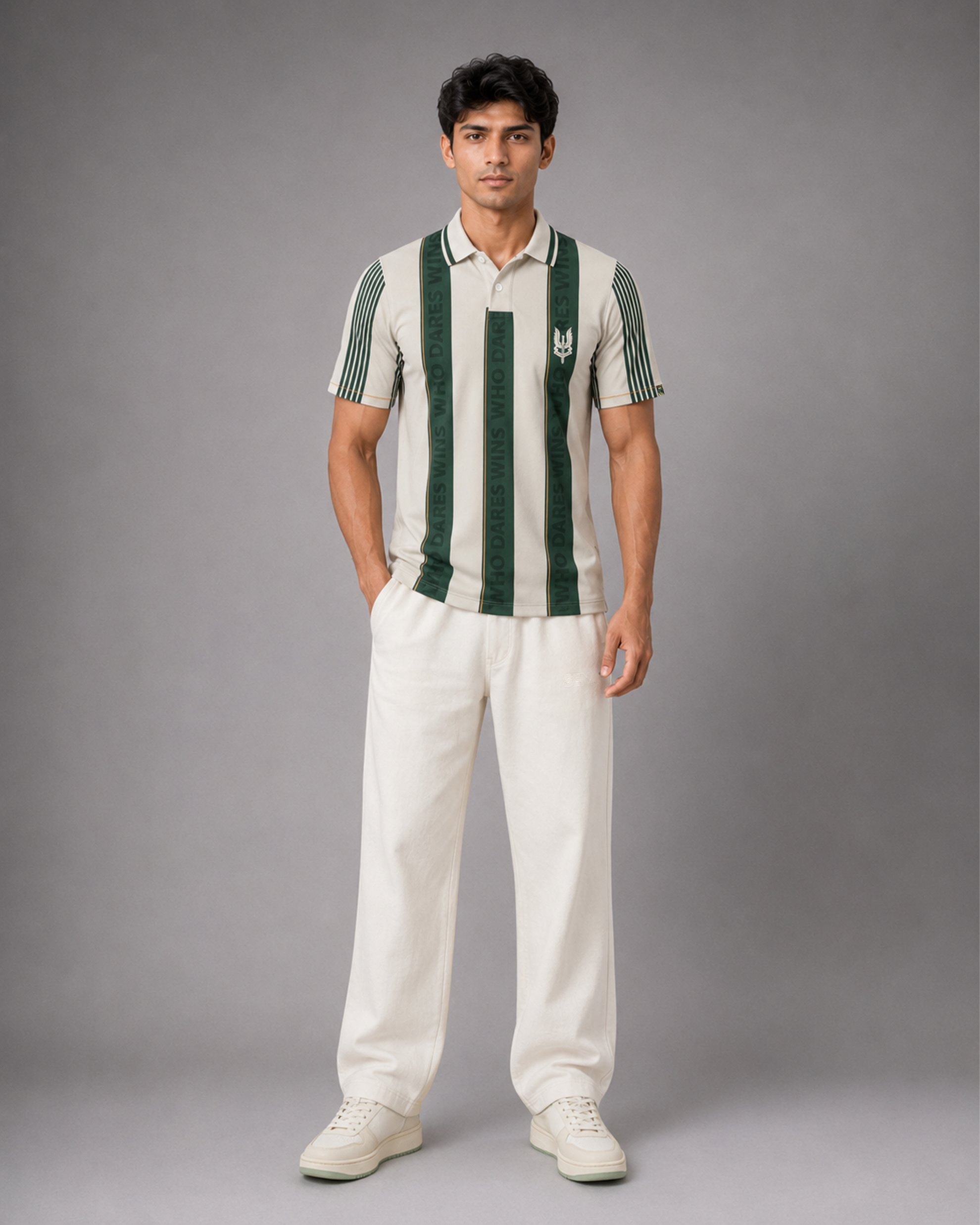SENA Who Dare Wins Polo Dri-Fit T-Shirt (Collection 2)