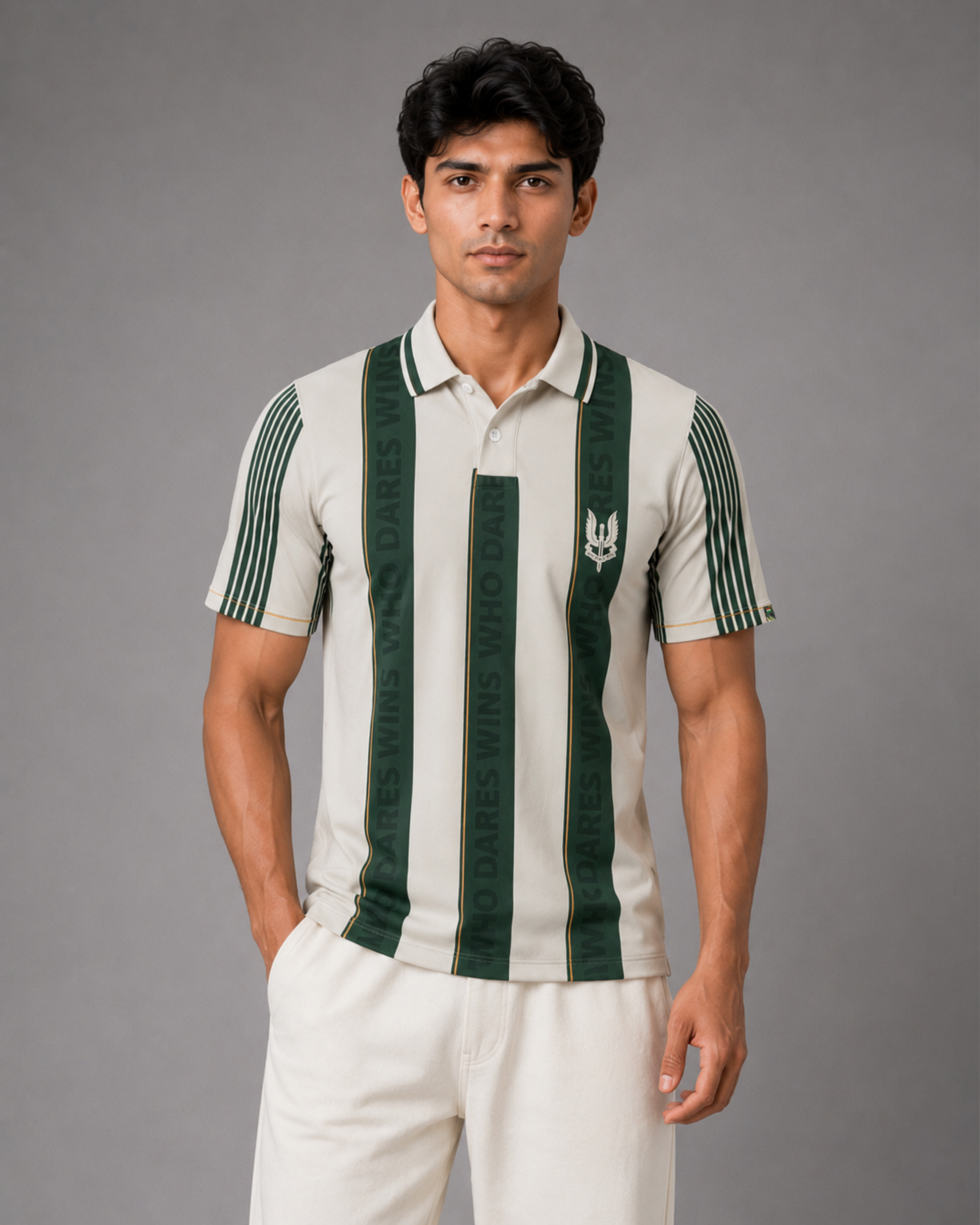 SENA Who Dare Wins Polo Dri-Fit T-Shirt (Collection 2)